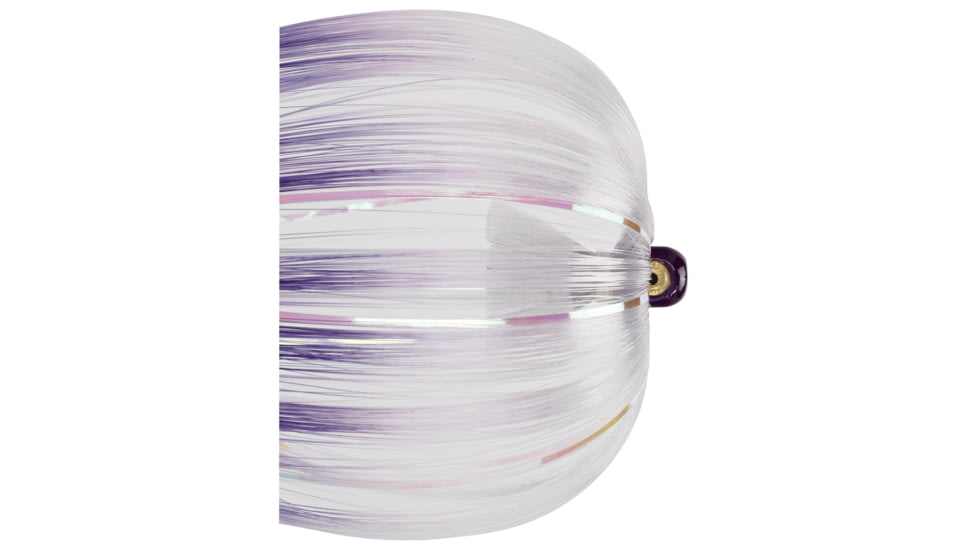 Iland Witches Bugs Saltwater Troll Lure, 7in, 1/4oz, Flash Purple Head, Plum Crazy, IW146F-PLC