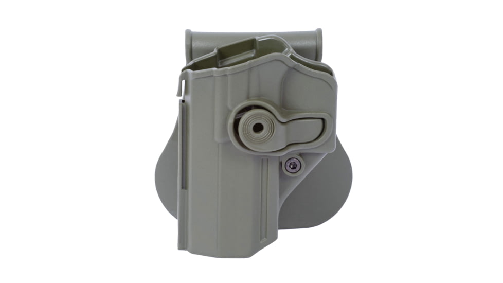 IMI Defense PSL Polymer IWI Jericho, Magnum Research Baby Eagle .40 S&amp;W, Magnum Research Baby Eagle 9mm OWB Paddle Holster, Olive Drab Green, Left, IMI-Z1300LHO.D. GREEN