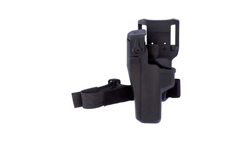 IMI Defense RD3 Level 3 Red Dot Sight Durable Polymer Glock Drop Leg Holster, Olive Drab Green, Left, IMI-RD3-LHO.D. GREEN