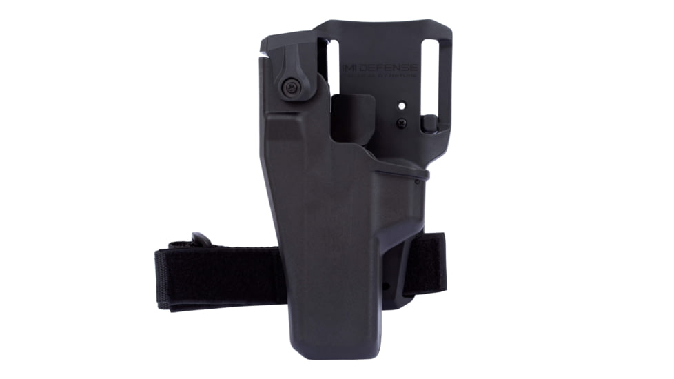 IMI Defense RD3 Level 3 Red Dot Sight Durable Polymer Glock Drop Leg Holster, Olive Drab Green, Left, IMI-RD3-LHO.D. GREEN