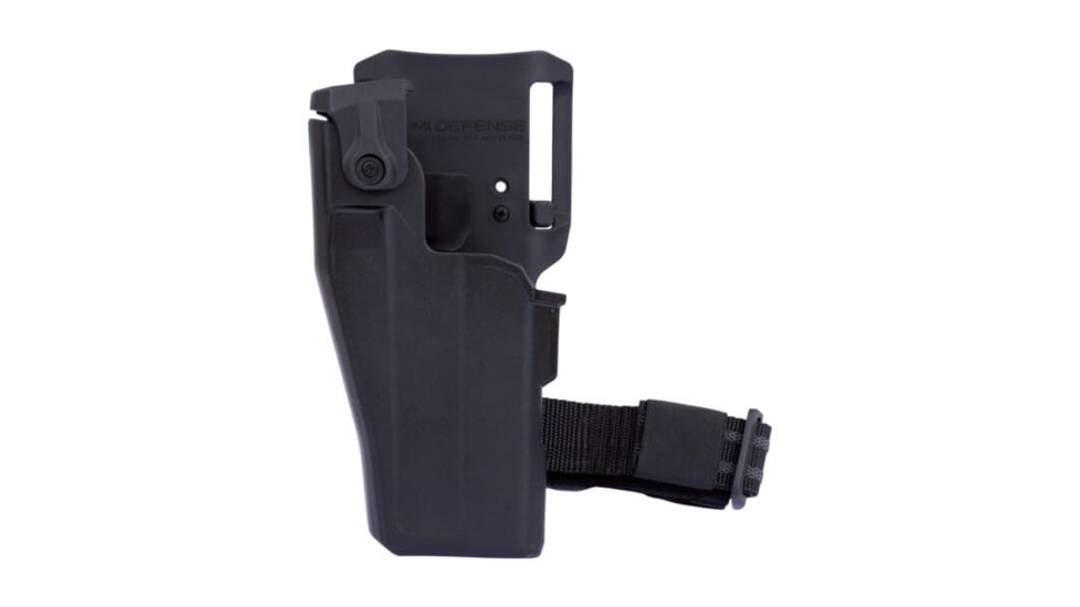 IMI Defense RDL3 Level 3 Light Bearing and Red Dot Sight Durable Polymer Glock Drop Leg Holster, Flat Dark Earth, Left, IMI-RDL3-LHFDE