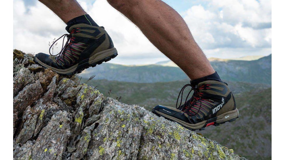 Inov-8 Roclite 345 GTX Hiking Shoes - Mens, Brown/Red, M9, 000802-BRRD-M-01-9