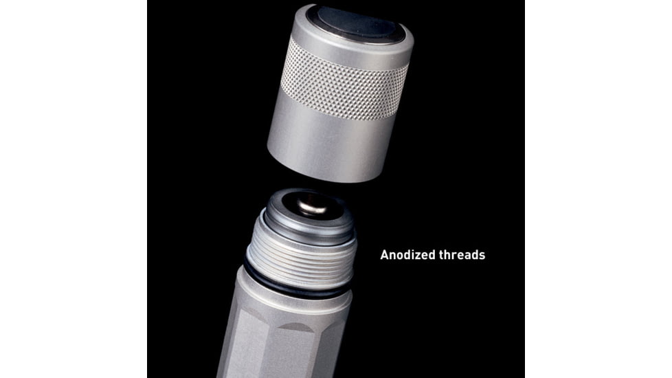Inova XO3 123A Lithium Powered LED Flashlight,228 Lumens,Titanium XO3B-14-R7