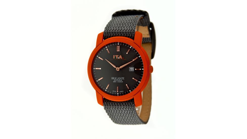 Ita 14.01.03 Brigante Watch, Red Case, Black Band