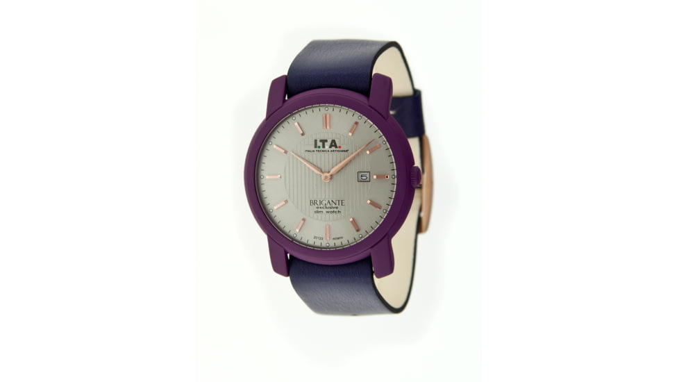 Ita 14.01.11 Brigante Watch, Purple Case, Black Band