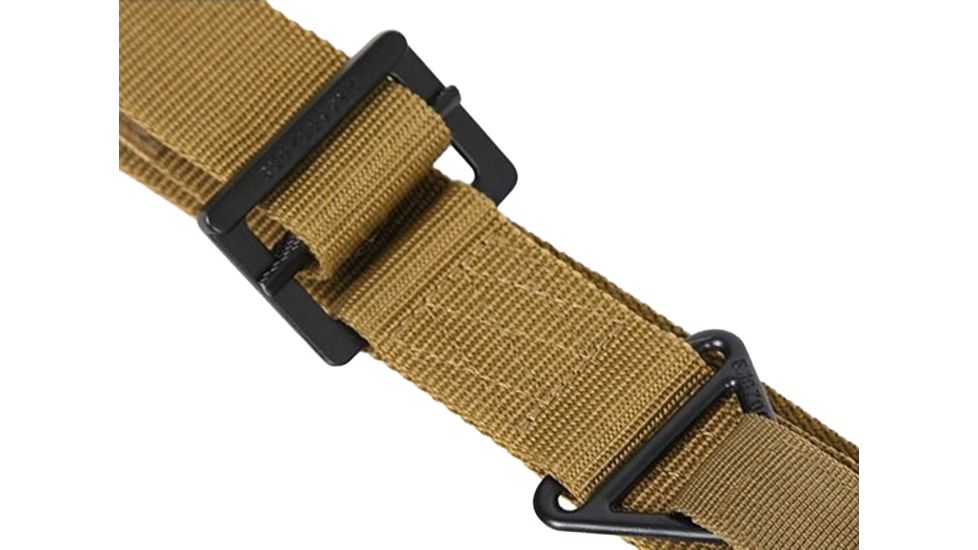 JE Machine Tech CQB/Riggers Belt w/Hook &amp; loop Secure Running End, 52x1.5 inch, Tan TS-BET3T