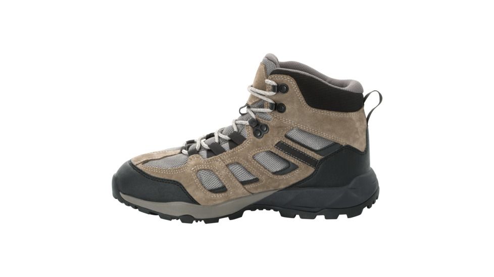 Jack Wolfskin Vojo Hike XT Texapore Mid M - Mens, Beige/ Phantom, 10.5, 4035541-5232105