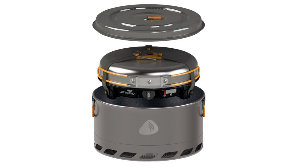 Jetboil HalfGen Base Camp Cooking System, Black, HALFGEN