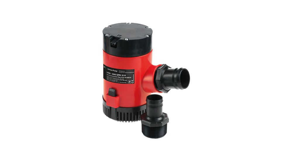 Johnson Pump HD Bilge Pump, 4000GPH, 12V, No Switch, 40004