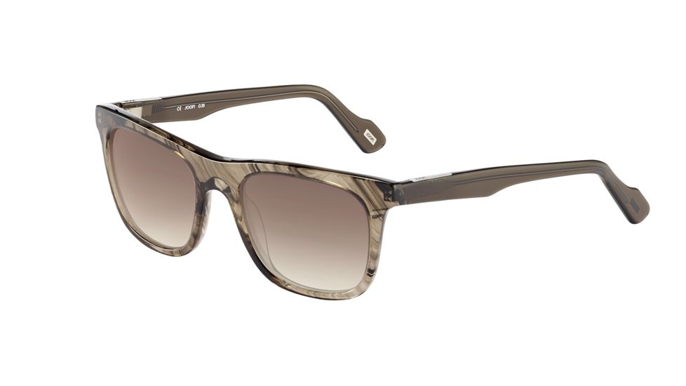 Joop! 87187 Bifocal Prescription Sunglasses, Black Frame, Brown Gradient Lens-87187-6922BI