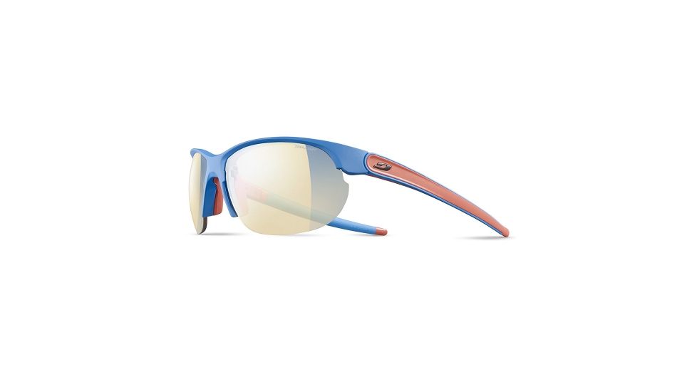 Julbo Breeze  Zebra Light Red Sunglasses, Matte Blue/Coral J4763512