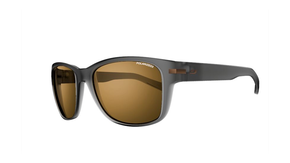 Julbo Carmel Sunglasses with Polarized 3 Lenses, Matte Trans. Black, Large J4799324