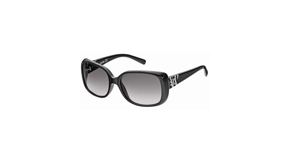 Just Cavalli JC401S Sunglasses - Shiny Black Frame Color, Gradient Smoke Lens Color