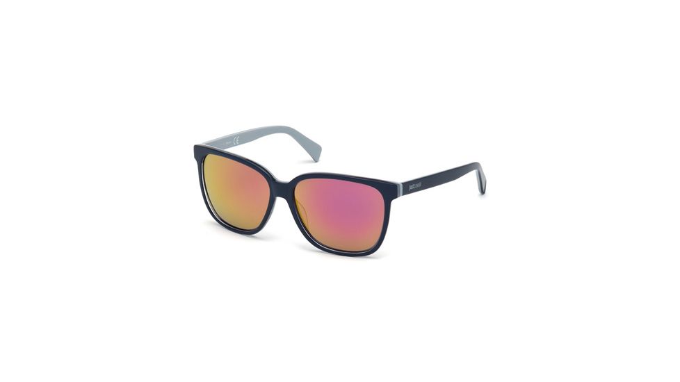Just Cavalli JC645S Sunglasses - Shiny Blue Frame Color