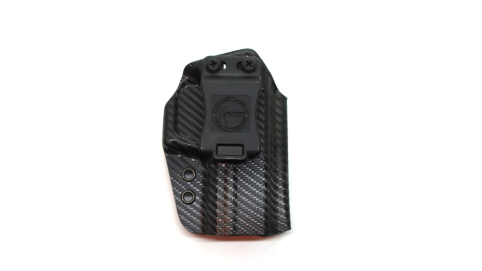 Kaos Concealment Holsters Fusion 2.0 H&amp;K VP9/VP40/SK Holster, Carbon Fiber, Small, KF2-VP9-CF-RL