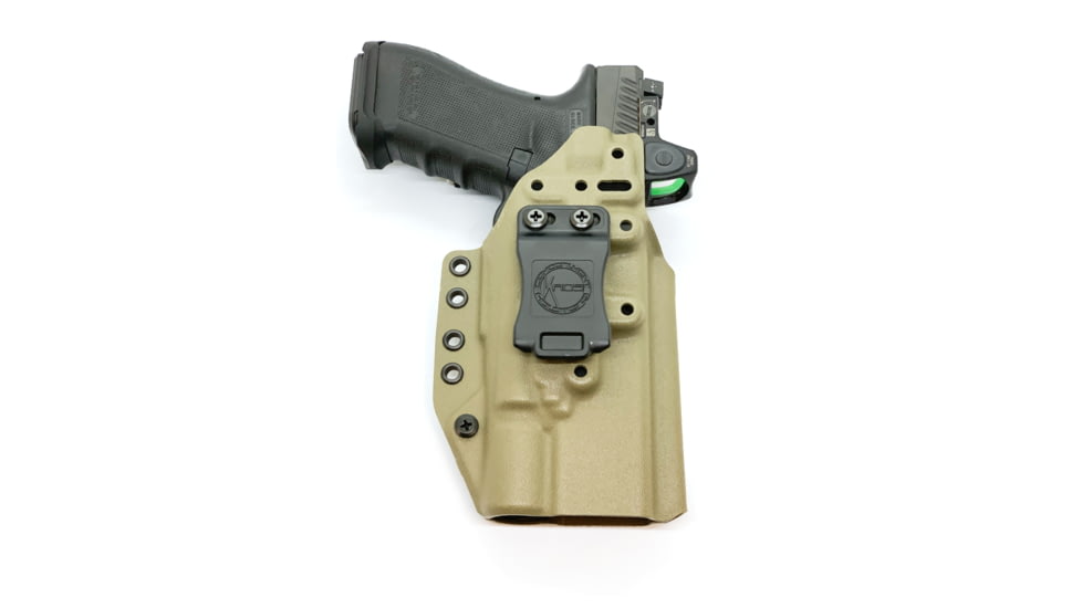 Kaos Concealment Holsters Fusion Torch Walther PPQ M1/M2 Stream Torch Holster, Streamlight TLR1, FDE, Small, KL2-PPQSTREAMTLR1-FDE-RL