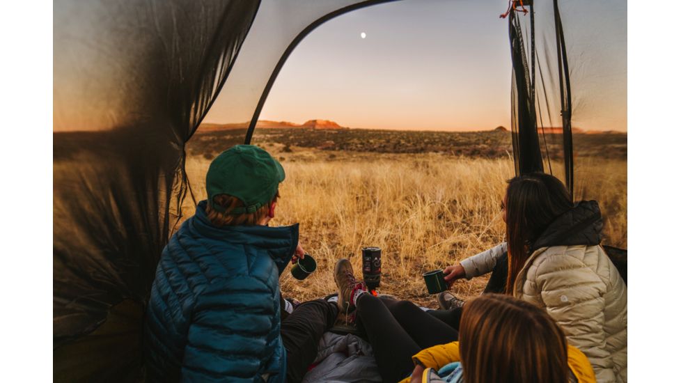 Kelty Grand Mesa 2 Tent, One Size, Beluga/Golden Oak, 40811720