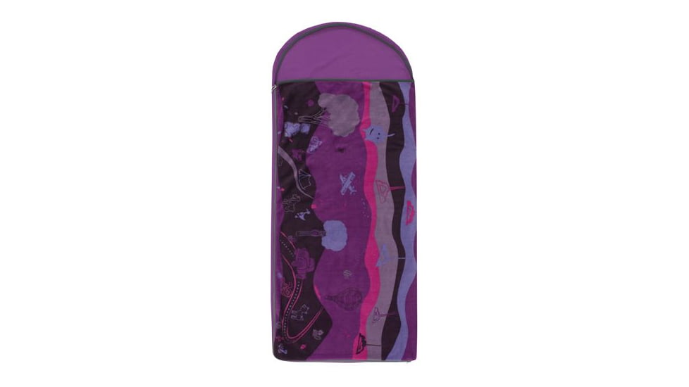 Kelty Whippersnapper 60 Fleece Sleeping Bag - Girl's-Grape