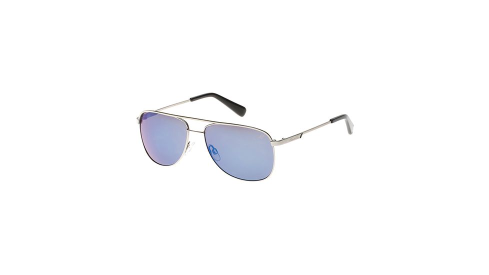 Kenneth Cole KC7153 Sunglasses - Shiny Light Nickeltin Frame Color