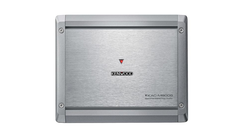 Kenwood Marine 5 Ch Amplifier 1600W Max, Silver KACM8005