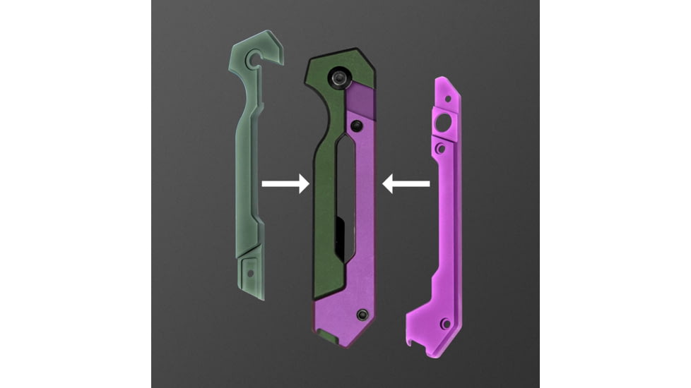 Kizer Cutlery Hyper Handle Scales Aluminum