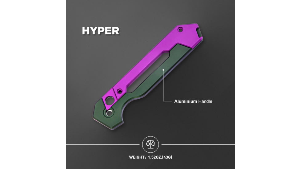 Kizer Cutlery Hyper Handle Scales Aluminum
