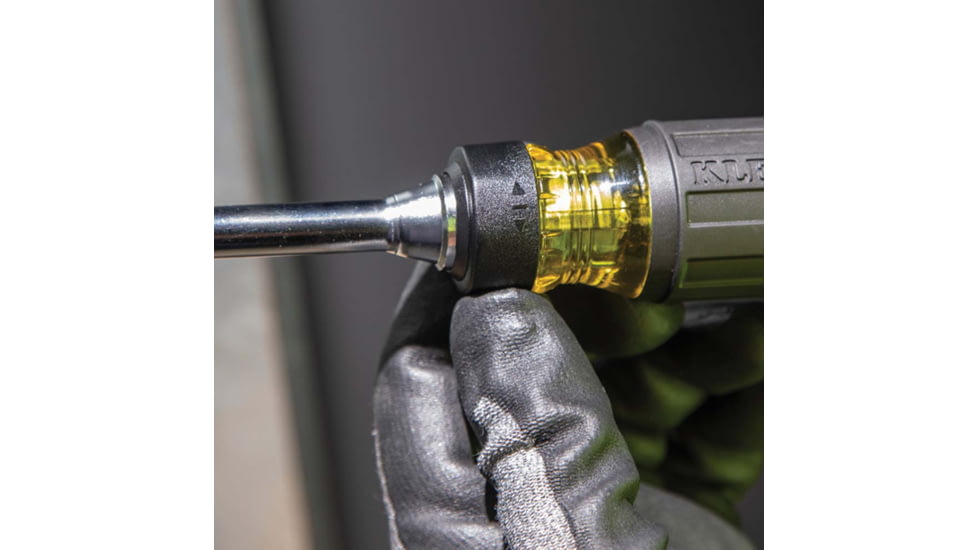 Klein Tools 15in1 Multi-Bit Ratcheting Screwdriver, Black/Yellow, 32305