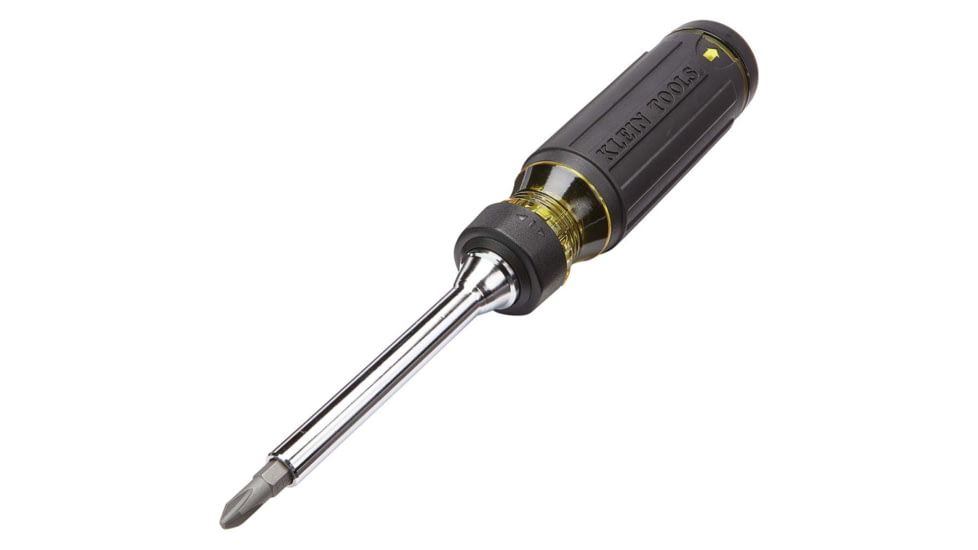 Klein Tools 15in1 Multi-Bit Ratcheting Screwdriver, Black/Yellow, 32305