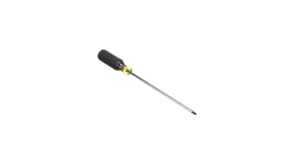 Klein Tools #2 Square Recess Screwdriver, 8In Shank, Red, 666