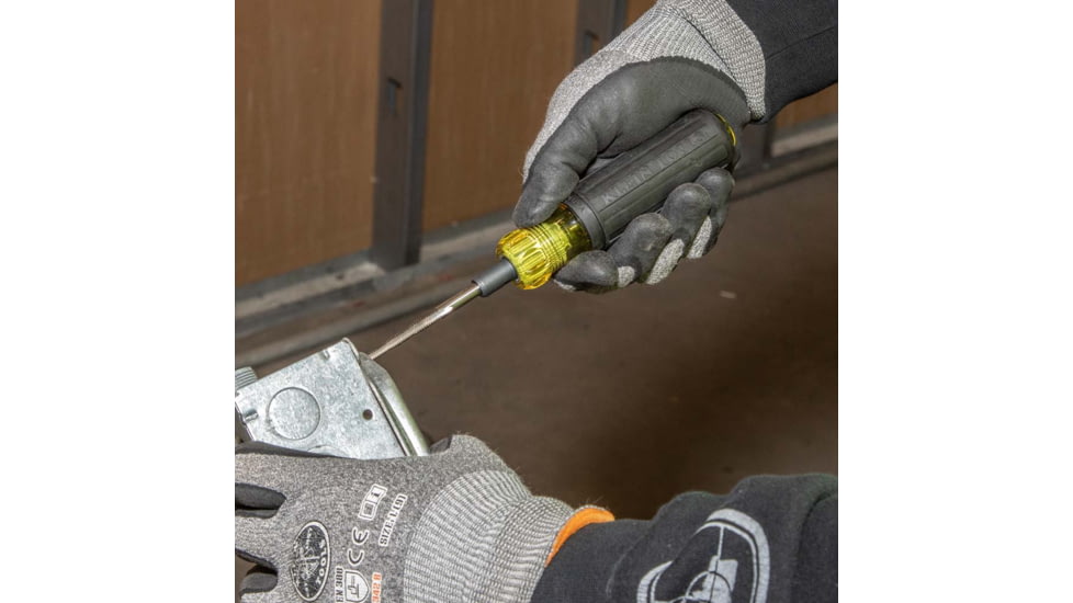 Klein Tools 6in1 Tapping Tool, Cushion-Grip, Black/Yellow, 626