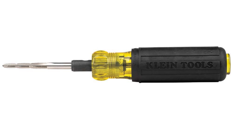 Klein Tools 6in1 Tapping Tool, Cushion-Grip, Black/Yellow, 626