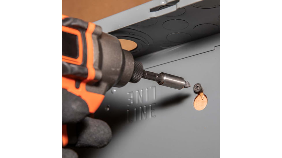 Klein Tools 8in1 Multi-Bit Adjustable Length Stubby Screwdriver, Black, 32308