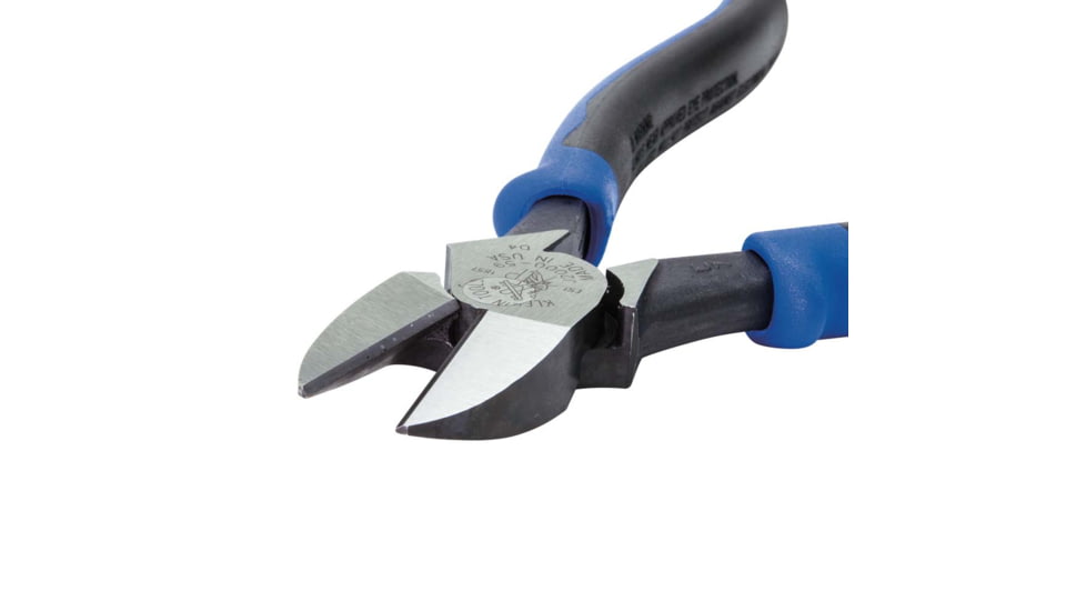 Klein Tools Heavy-Duty Diagonal Cutting Pliers, Journeyman, 9In, Blue/Black, J2000-59