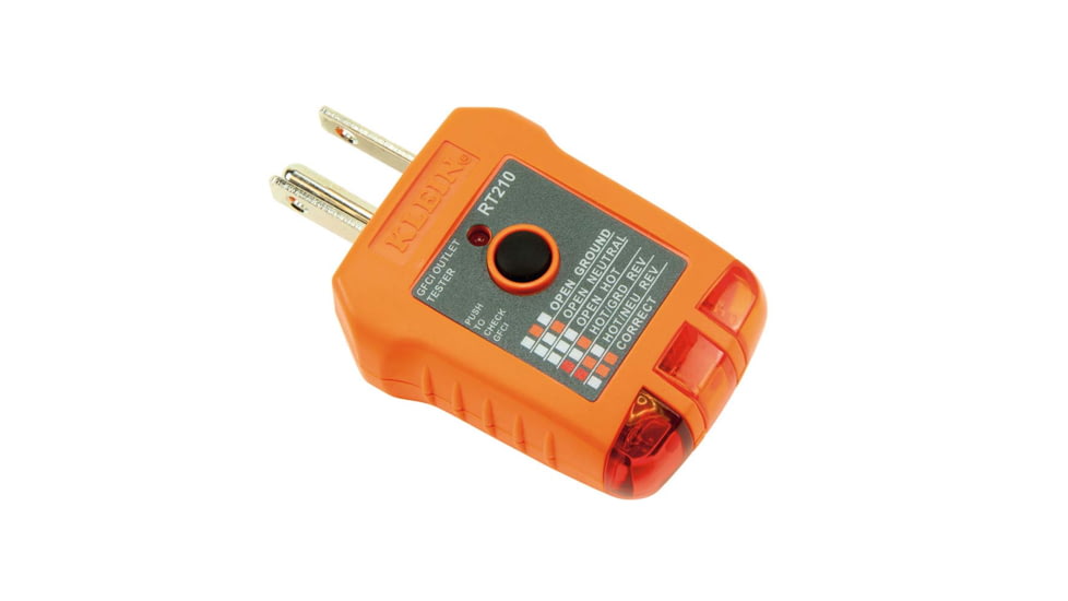 Klein Tools Clamp Meter Electrical Test Kit, Orange/Black, CL120KIT