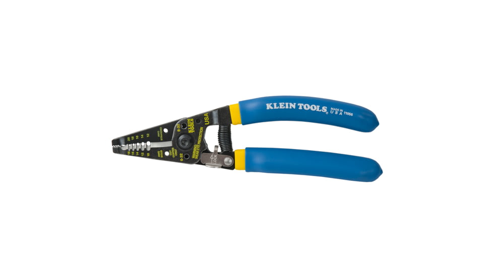Klein Tools Wire Stripper/Cutter Solid 10-18 AWG &amp; Stranded 12-20 AWG Wire Klein-Kurve 52742