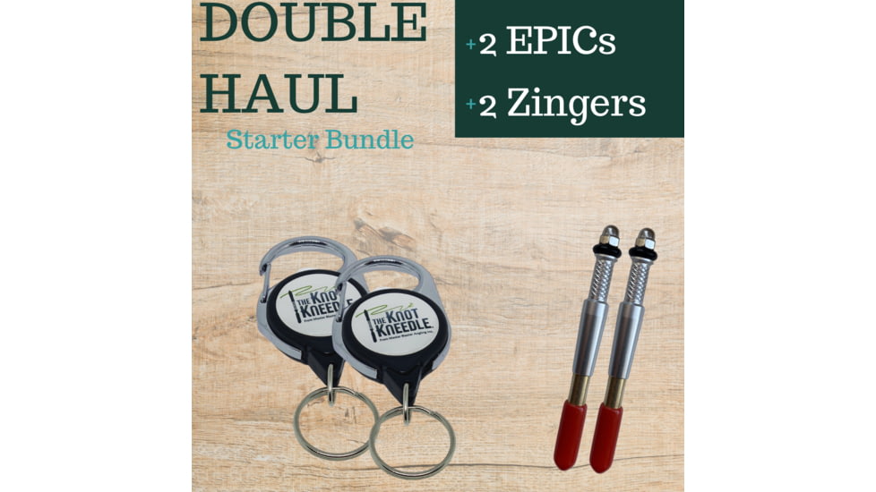 Knot Kneedle Double Haul Starter Bundle, 2 EPICs &amp; 2 Zingers, KK2-KKZ2
