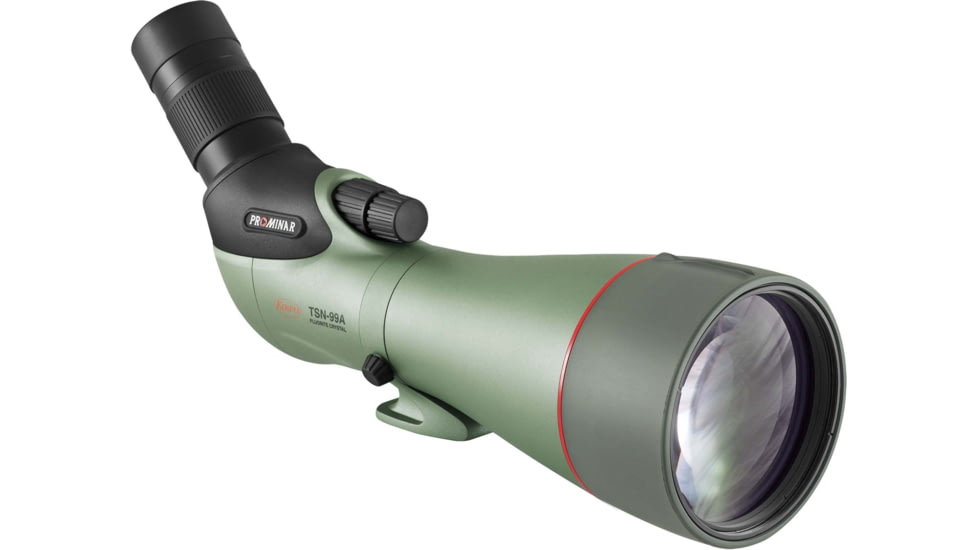 Kowa TSN-99A Pure Fluorite Spotting Scope with TE-11WZ II 30-70x Zoom Eyepiece, Angled, Green, TSN-99A ZM SET