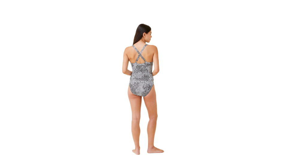 Krimson Klover Hayden Bikini Bottoms - Womens, Mtn Floral Black, Medium, S23138-652-M
