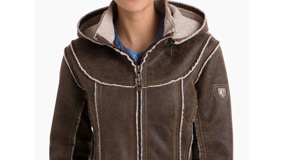 Kuhl Dani Sherpa Jacket - Womens, Oak, 2XL, 2068-OAK-XL