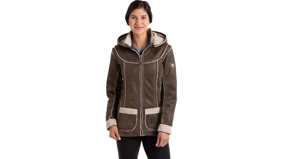 Kuhl Dani Sherpa Jacket - Womens, Oak, 2XL, 2068-OAK-XL
