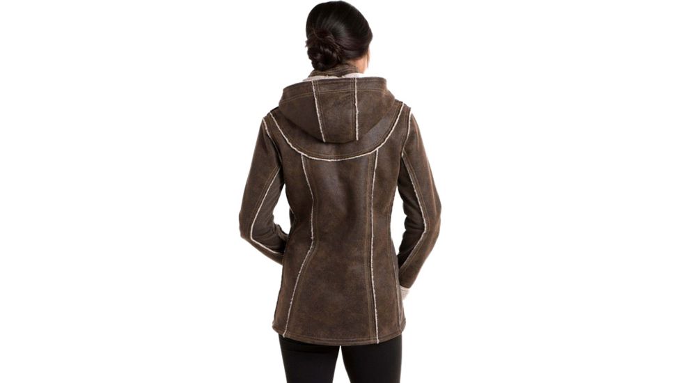 Kuhl Dani Sherpa Jacket - Womens, Oak, Extra Large, 2068-OAK-XL