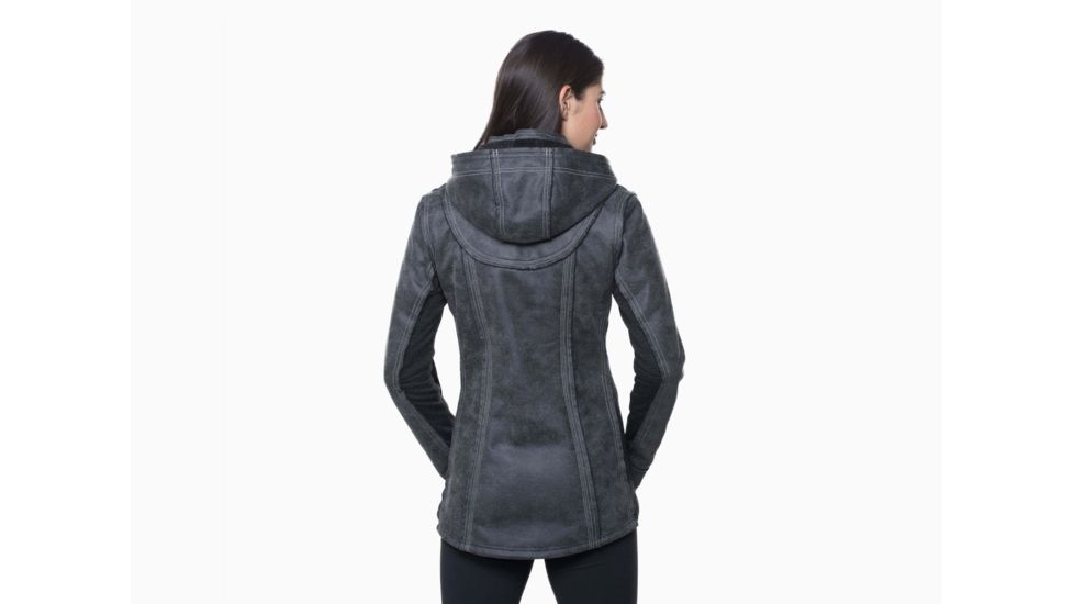 Kuhl Dani Sherpa Jacket - Womens, Raven, Large, 2068-RV-L