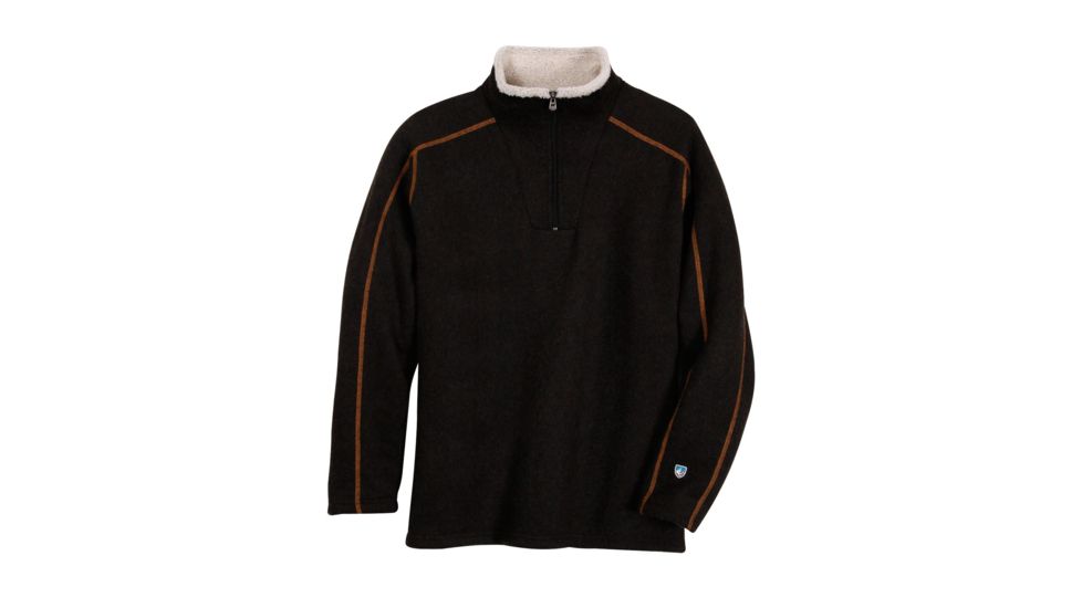 Kuhl Europa 1/4 Zip Sweater - Men's-Charcoal-Medium