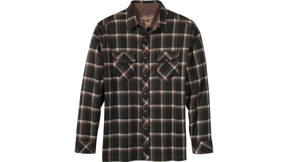 Kuhl Maverik Long Sleeve Shirt - Men's-Espresso-X-Large