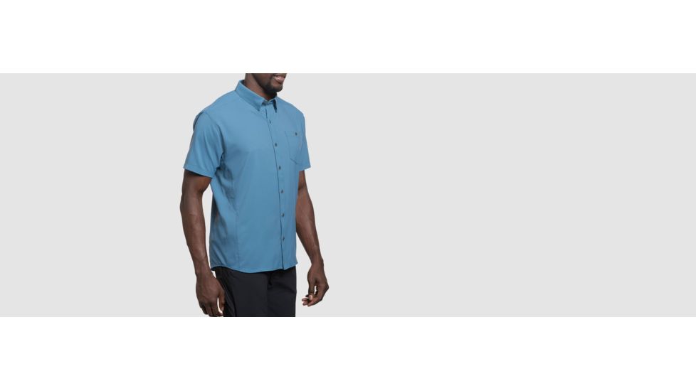Kuhl Mens Bandit Short Sleeve, Tidal Wave, M, 7266TIDAL WAVEM