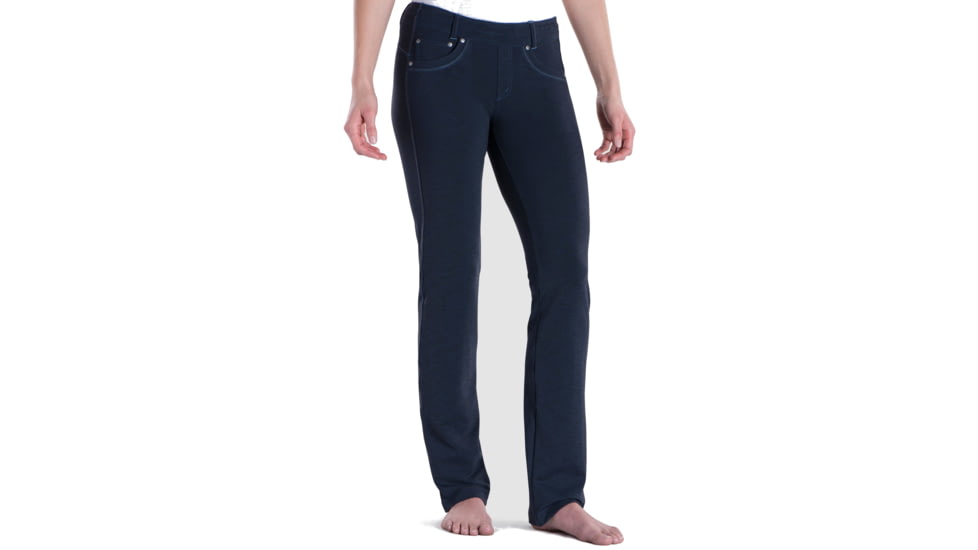 Kuhl Mova Straight Pant - Women's-Midnight Heather-Regular Inseam-10