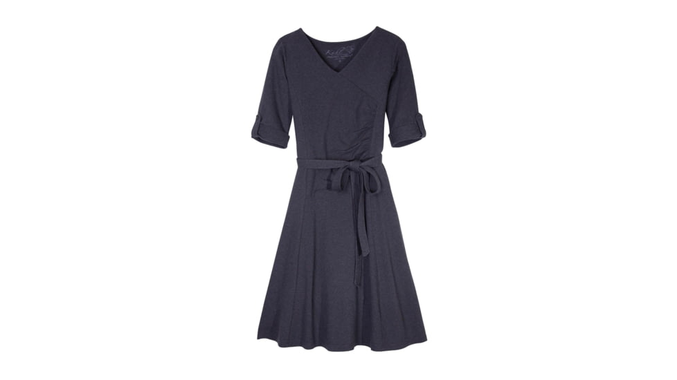 Kuhl Salza Long Sleeve Dress - Women's-Charcoal-X-Small