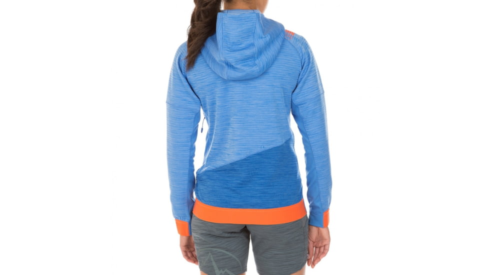 La Sportiva Aim Hoody - Women's, Cobalt Blue/Marine Blue, Extra Large I87-613612-XL