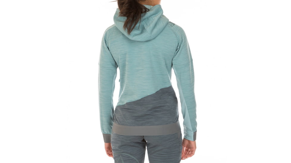 La Sportiva Aim Hoody - Women's, Stone Blue/Slate, Extra Large I87-904903-XL