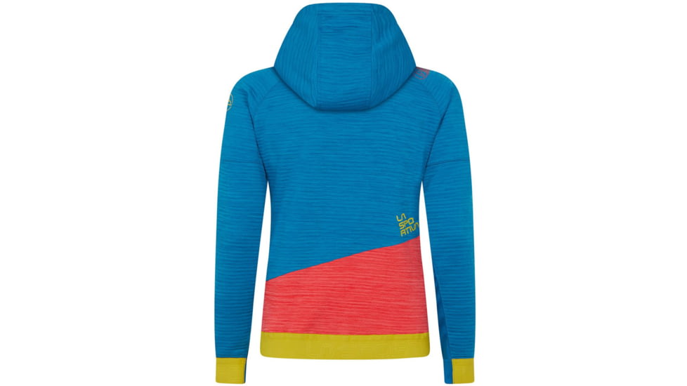 La Sportiva Aim Hoody - Womens, Neptune Hibiscus, Large, I87-619402-L